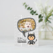 Taurus Kidsパーティの招待状と写真 招待状 (スタンド正面)