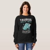 Taurus Merchandise Season〔占星術の〕十二宮図Sign Astrograph スウェットシャツ (正面フル)