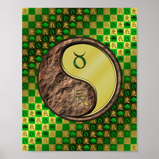 Taurus & Metal Dragon ポスター (正面)