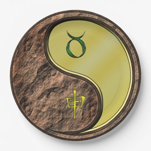 Taurus & Metal Monkey ペーパープレート (正面)