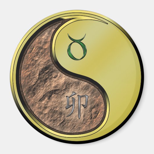 Taurus & Metal Rabbit マグネット (正面)