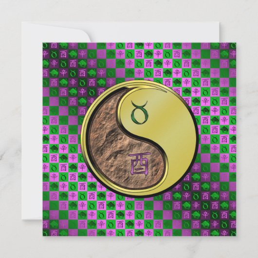 Taurus & Metal Rooster カード (正面)