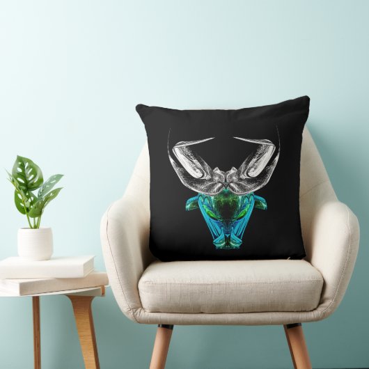 Taurus – Minimalist Zodiac Decorative Pillow クッション (椅子)
