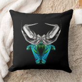 Taurus – Minimalist Zodiac Decorative Pillow クッション (ブランケット)