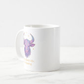 Taurus Mug – Don’t Rush Me, I’m Sipping | Pastel  コーヒーマグカップ (正面左)