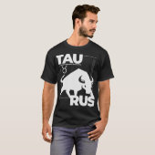 Taurus Spirit：接地され、停止できない Tシャツ (正面フル)
