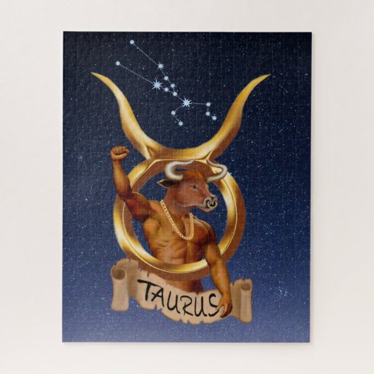 TAURUS THE BULL ジグソーパズル (縦)