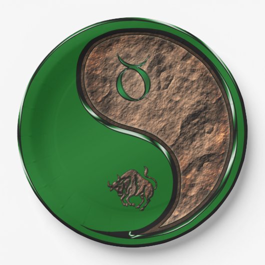 Taurus the Bull ペーパープレート (正面)