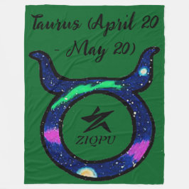 Taurus Throw Blanket フリースブランケット