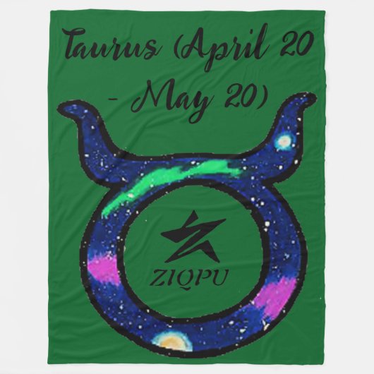 Taurus Throw Blanket フリースブランケット (正面)