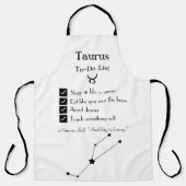 Taurus-To-Doリスト エプロン (正面)