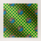 Taurus & Water Dragon ジグソーパズル (横)