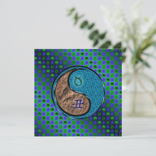 Taurus & Water Ox カード (スタンド正面)