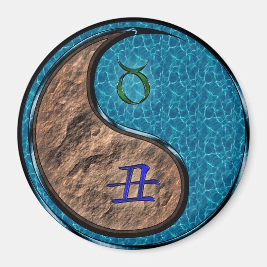 Taurus & Water Ox マグネット (正面)