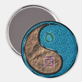 Taurus & Water Rooster マグネット (正面/裏面)