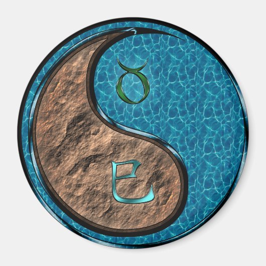 Taurus & Water Snake マグネット (正面)