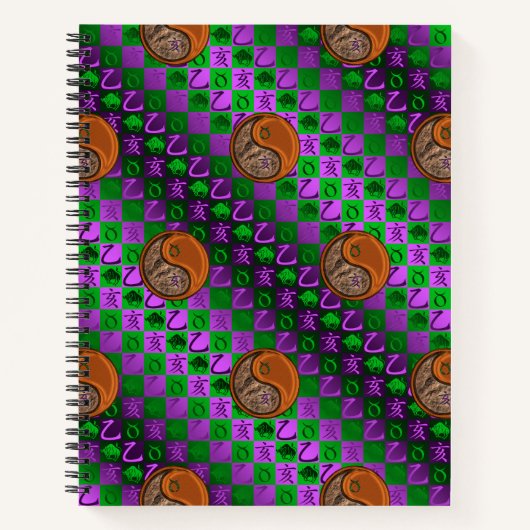 Taurus & Wood Boar ノートブック (正面)