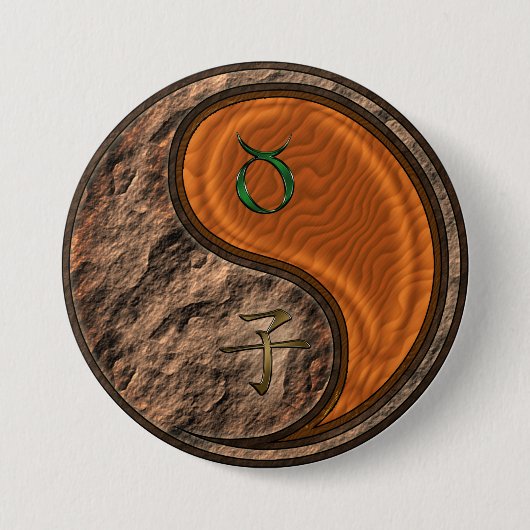 Taurus & Wood Rat 缶バッジ (正面)