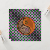 Taurus & Wood Rooster カード (正面/裏面インサイチュ)