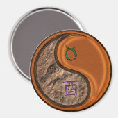 Taurus & Wood Rooster マグネット (正面/裏面)