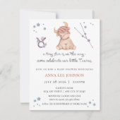 Taurus Zodiac Baby Shower Invitation シーズンカード (正面)