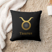 Taurus Zodiac / Cojín Símbolo de Tauro クッション (ブランケット)