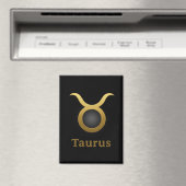 Taurus Zodiac / Imán de Nevera Símbolo de Tauro マグネット (インサイチュ (食洗機))