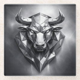 taurus zodiac sign ガラスコースター