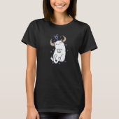 Taurus Zodiac Sign as a Cat Horoscope Tシャツ (正面)