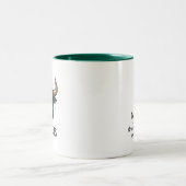 Taurus Zodiac Sign Astrology Birthday Coffee Mug ツートーンマグカップ (中央)