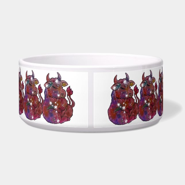 Taurus Zodiac Sign Birthday  ボウル (裏面)