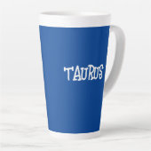 TAURUS ZODIAC SIGN COFFEE Latte Mug カフェラテマグ (右アングル)