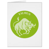 Taurus, Zodiac Sign, Horoscope, Astrology (正面)