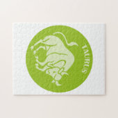 Taurus, Zodiac Sign, Horoscope, Astrology ジグソーパズル (横)