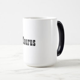 Taurus Zodiac Sign Morphing Mug モーフィングマグカップ