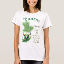 Taurus Zodiac Sign T-Shirt