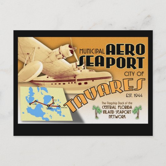 Tavares AeroSeaportポストカード ポストカード (正面)