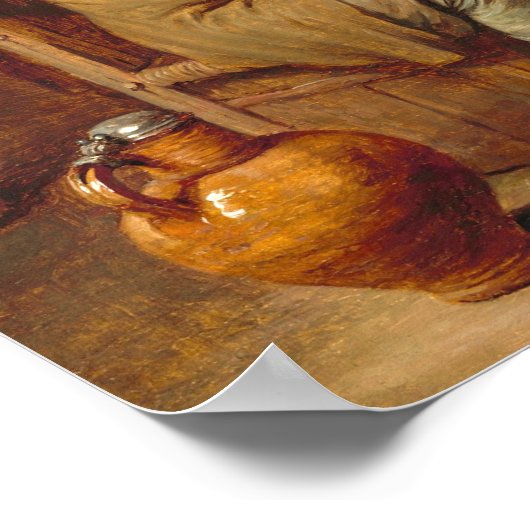 Tavern Scene - David Teniers Fine Art ポスター (角)