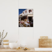 Taverna Nikos, Mykonos, Cyclades Islands,ギリシャ ポスター (キッチン)