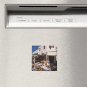 Taverna Nikos, Mykonos, Cyclades Islands，ギリシャ マグネット (インサイチュ (食洗機))