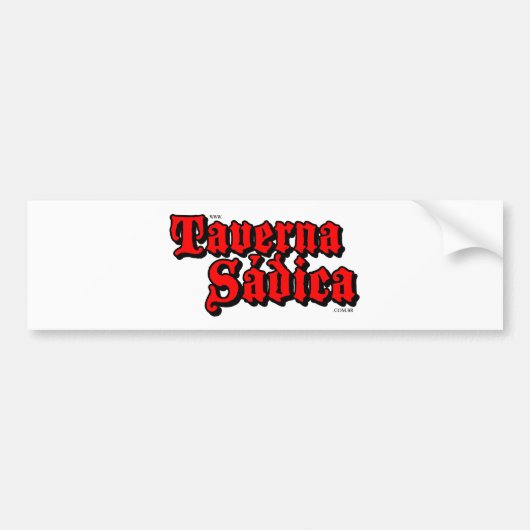 Taverna Sádica バンパーステッカー (正面)