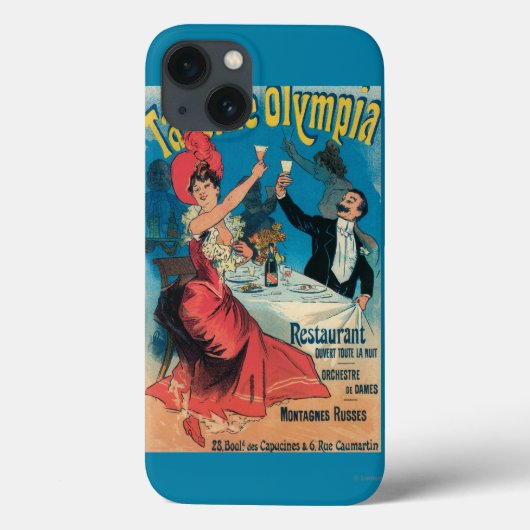 Taverneのオリンピアの昇進ポスター Case-Mate iPhoneケース (裏面)