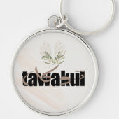 Tawakkul Keychain – Trust in Allah | Islamic Remin キーホルダー (正面)