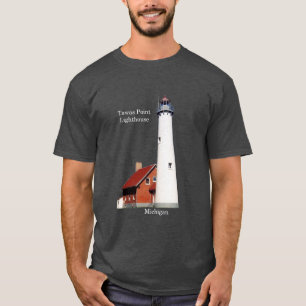 Tawasポイント灯台ワイシャツの暗闇 Tシャツ