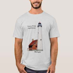 Tawasポイント灯台ワイシャツライト Tシャツ