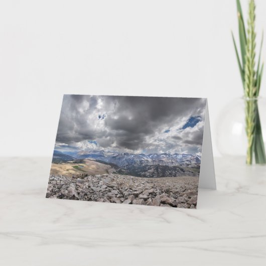 Tawny Point Panorama - John Muir Trail カード (正面)