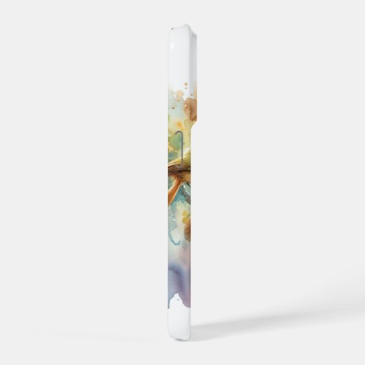 Tawnycrowned Pygmy Tyrants 030624AREF123 - Waterco iPhoneケース (右側面)