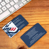 Tax Accountant CPA Business Card Template 名刺