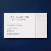 Tax Consultant Professional 名刺