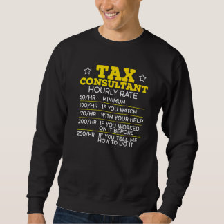 Tax Consulting Accountant Accounting Tax Consultan スウェットシャツ